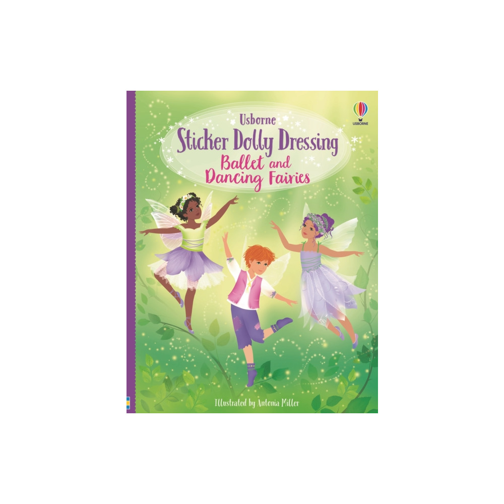 Produktbild för Sticker Dolly Dressing Ballet and Dancing Fairies (häftad, eng)