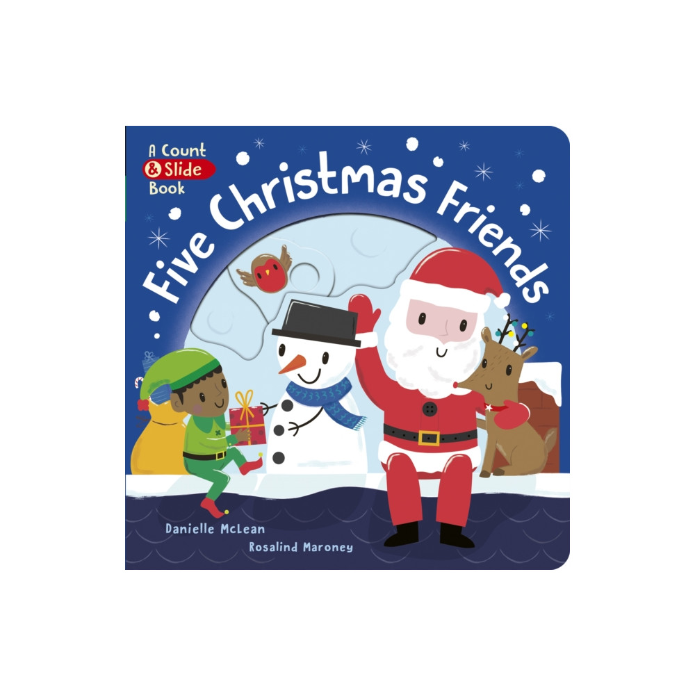 Produktbild för Five Christmas Friends (bok, board book, eng)