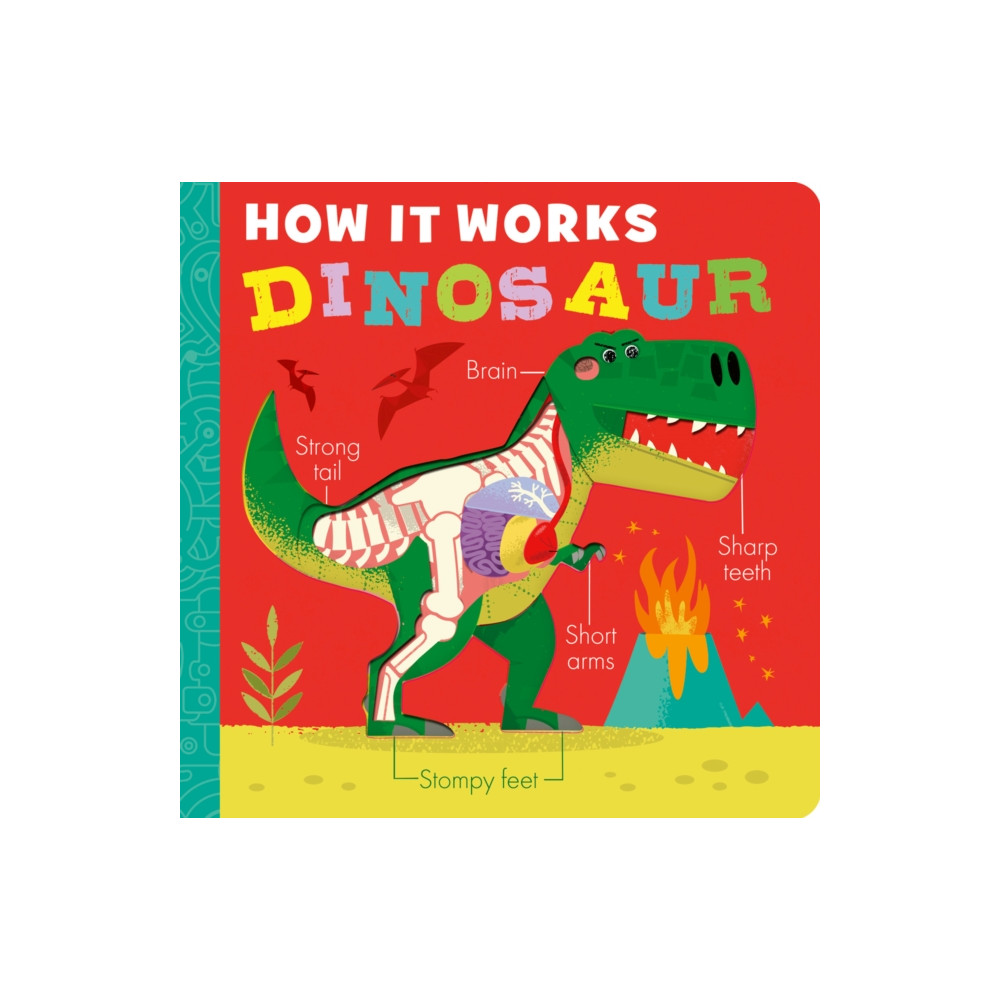 Produktbild för How it Works: Dinosaur (bok, board book, eng)