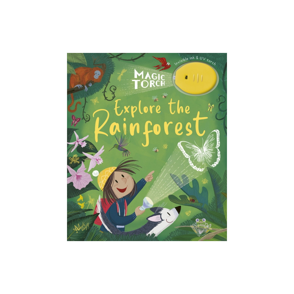 Produktbild för Magic Torch: Explore the Rainforest (inbunden, eng)