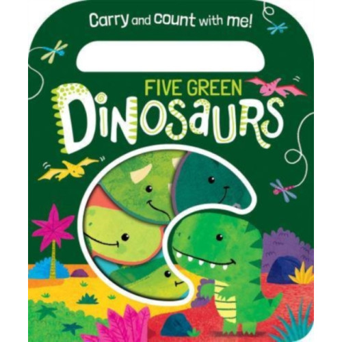 Gemini Books Group Ltd Five Green Dinosaurs (bok, board book, eng)