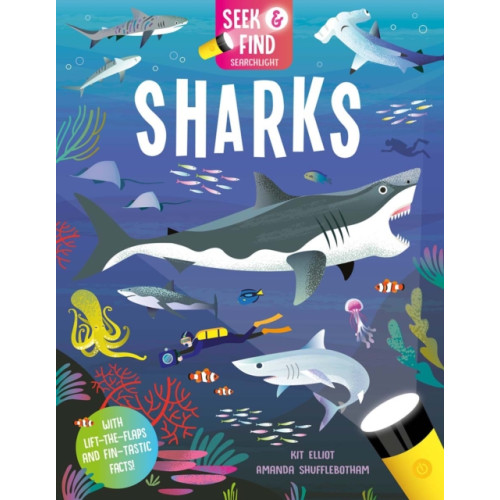 Gemini Books Group Ltd Seek and Find Sharks (inbunden, eng)