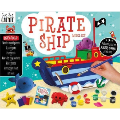 MAKE BELIEVE IDEAS Pirate Ship Model Set (inbunden, eng)