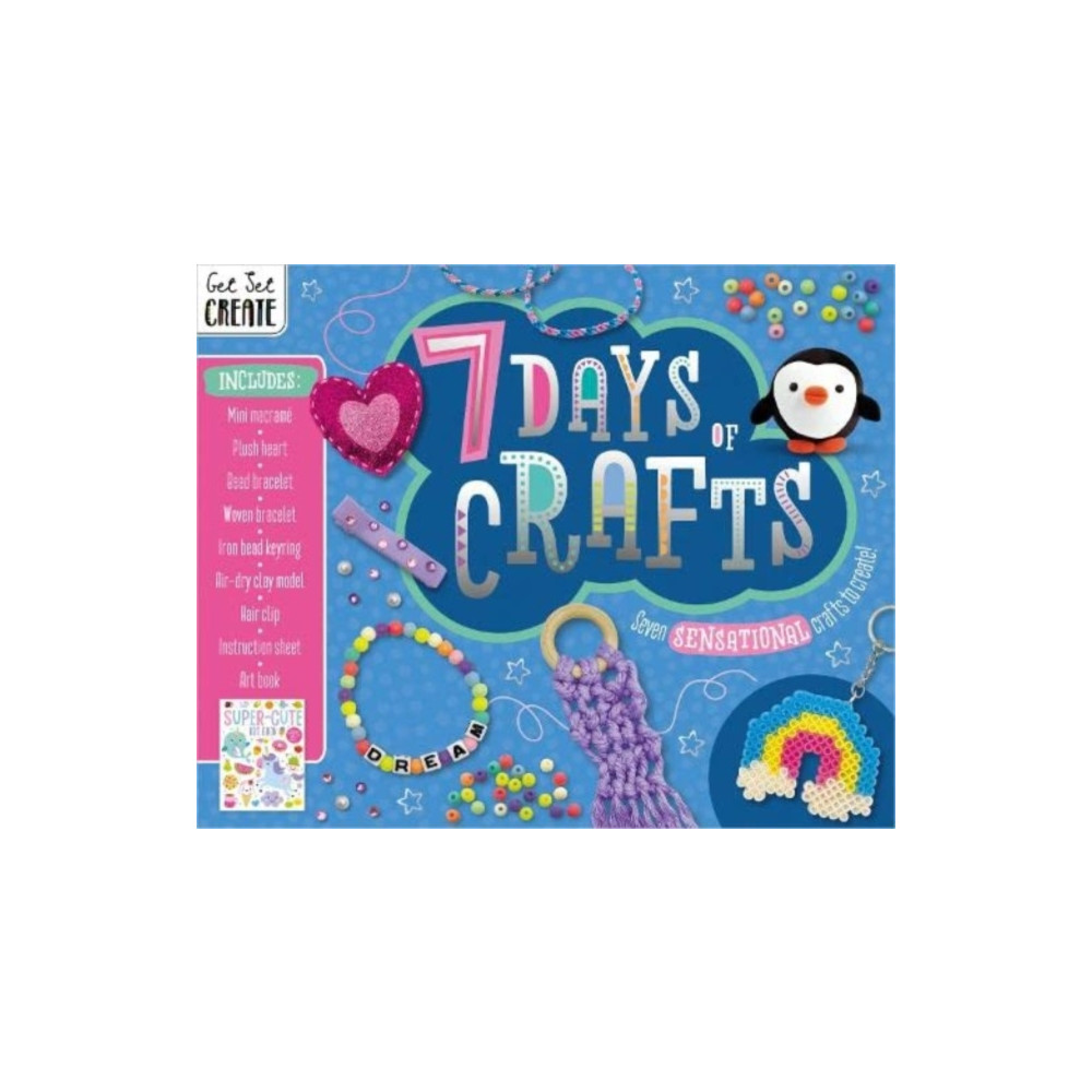 Produktbild för 7 Days of Crafts (inbunden, eng)