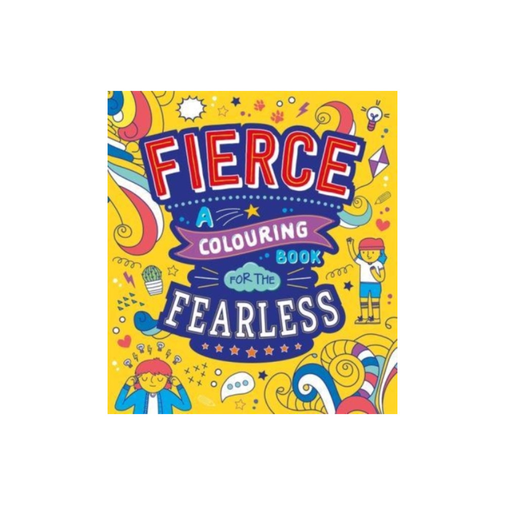 Produktbild för Fierce: A Colouring Book for the Fearless (häftad, eng)