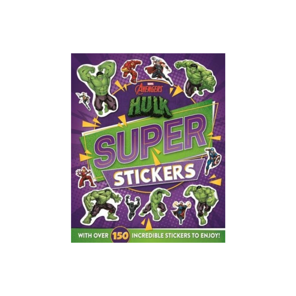 Produktbild för Marvel Avengers Hulk: Super Stickers (häftad, eng)