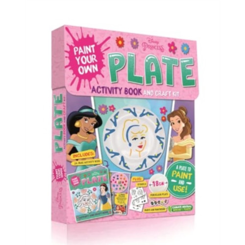 Bonnier Books Ltd Disney Princess: Paint Your Own Plate Activity Book and Craft Kit (häftad, eng)