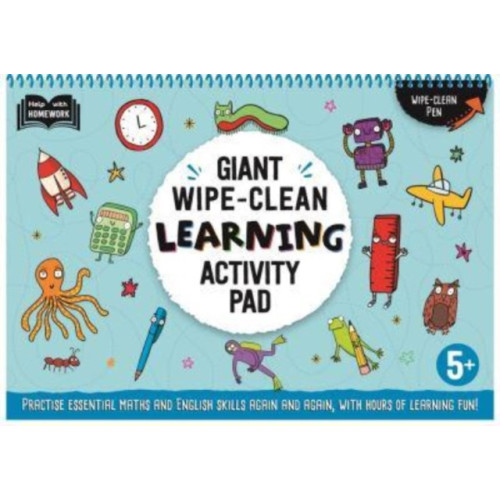 Bonnier Books Ltd 5+ Giant Wipe-Clean Learning Activity Pad (häftad, eng)