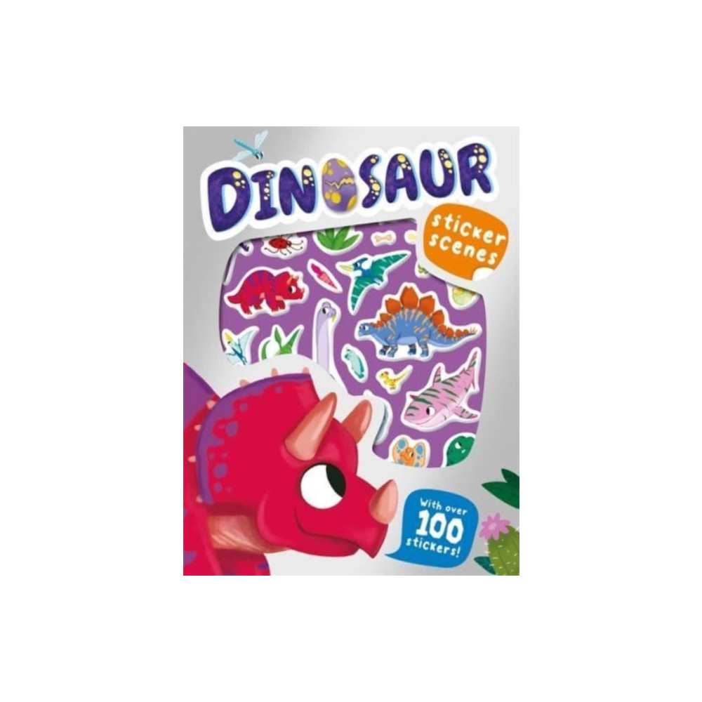 Produktbild för Dinosaur Sticker Scenes (häftad, eng)
