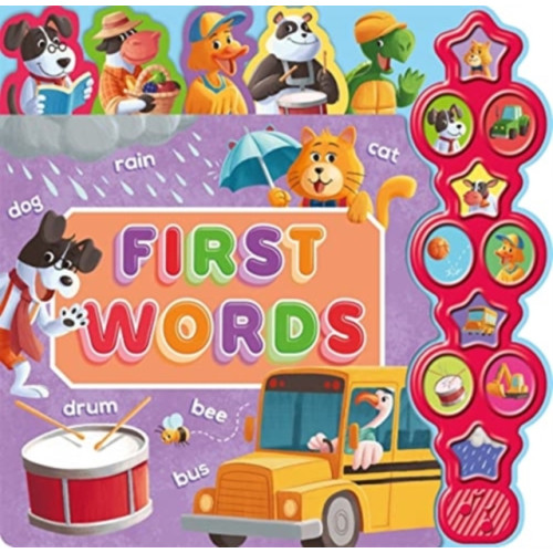 Bonnier Books Ltd First Words (bok, board book, eng)