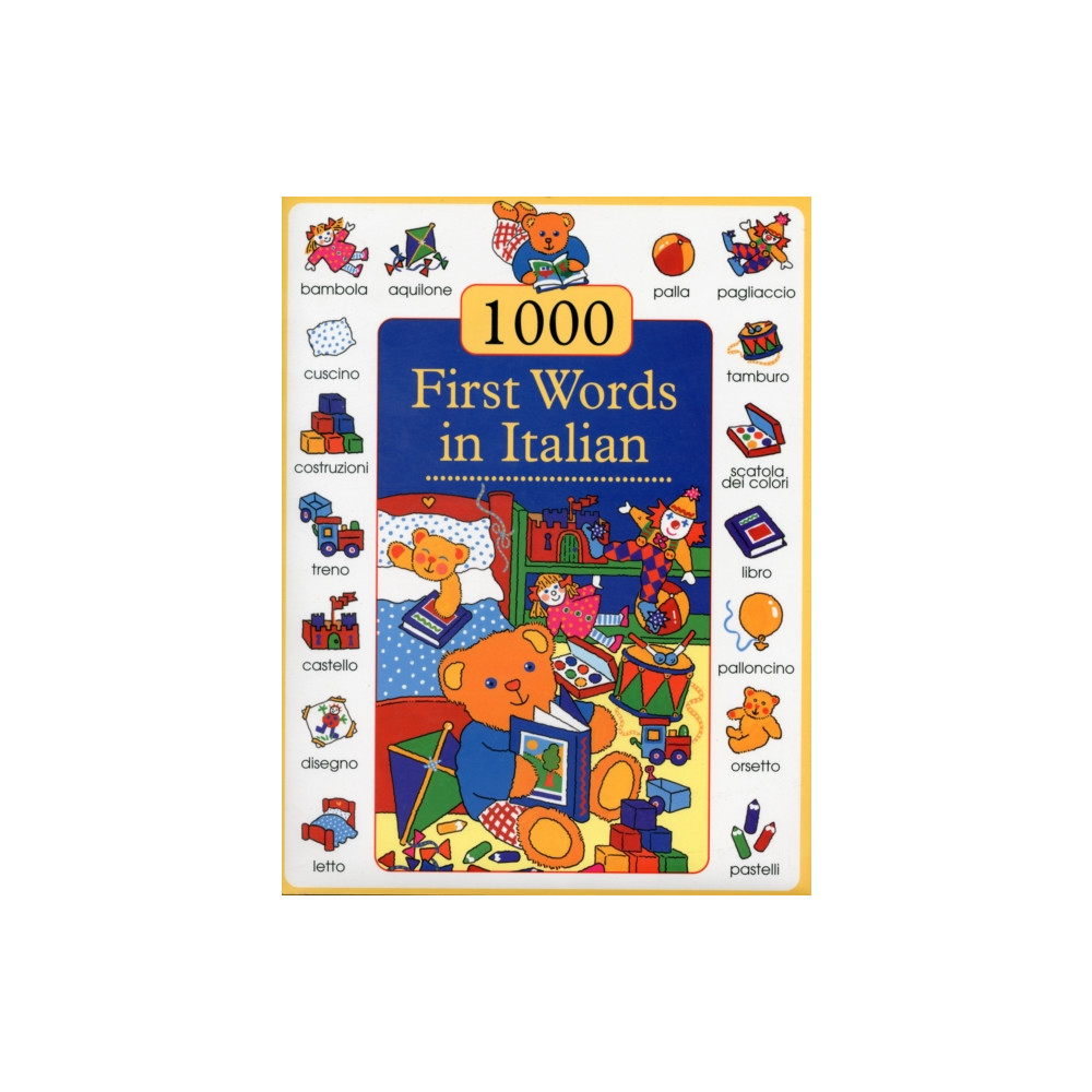 Produktbild för 1000 First Words in Italian (inbunden, eng)