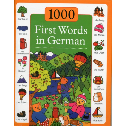 Anness publishing 1000 First Words in German (inbunden, eng)