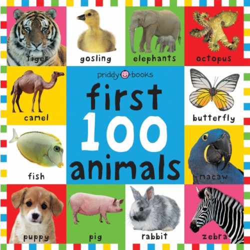 Priddy Books First 100 Animals (inbunden, eng)