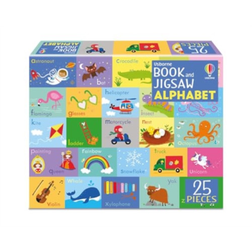 Usborne Publishing Ltd Book and Jigsaw Alphabet (häftad, eng)