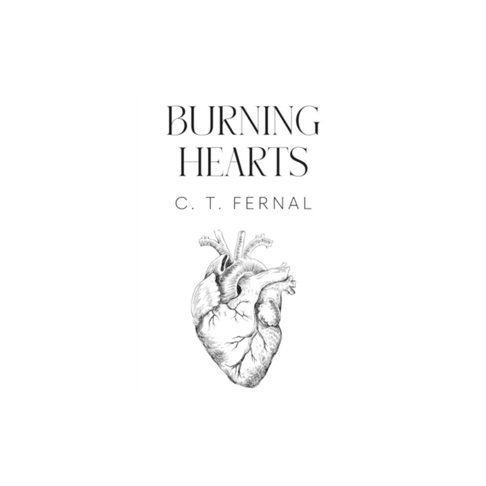 Produktbild för Burning Hearts (häftad, eng)