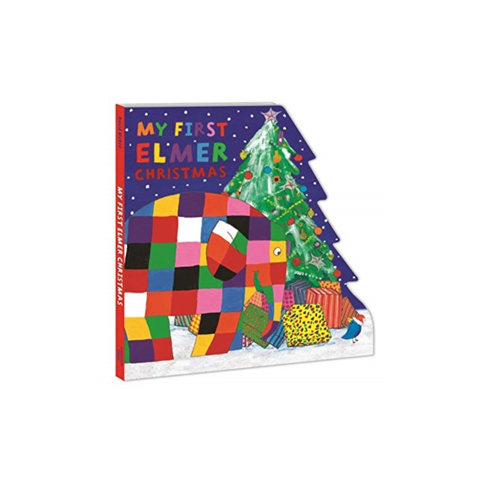 Produktbild för My First Elmer Christmas (bok, board book, eng)