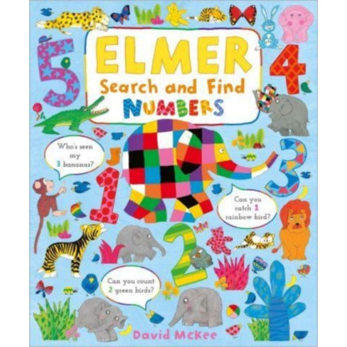 Andersen Press Ltd Elmer Search and Find Numbers (bok, board book, eng)
