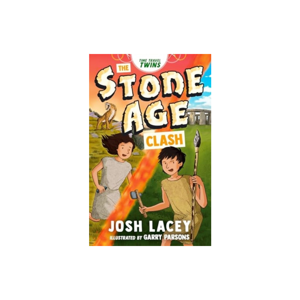 Produktbild för Time Travel Twins: The Stone Age Clash (häftad, eng)