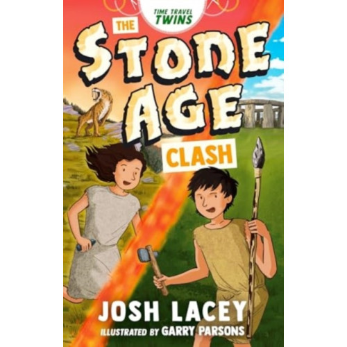 Andersen Press Ltd Time Travel Twins: The Stone Age Clash (häftad, eng)