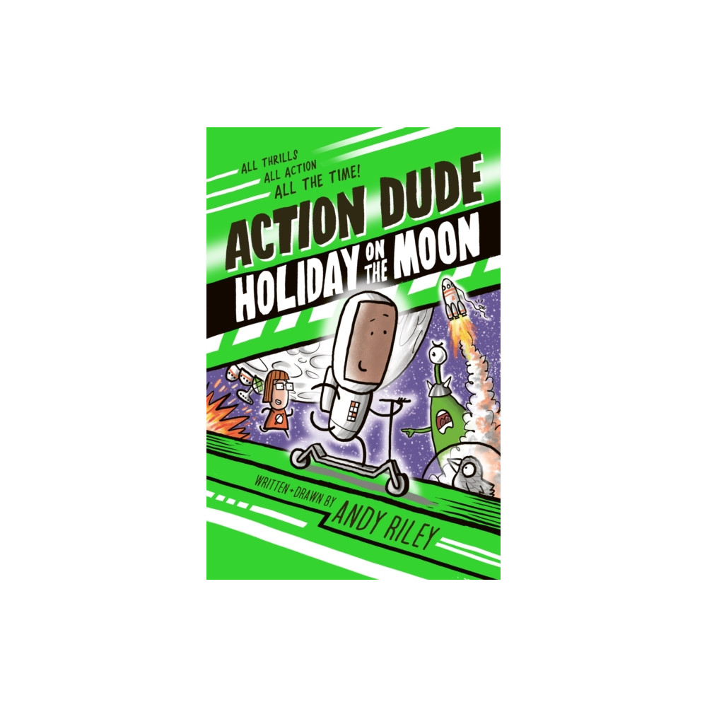 Produktbild för Action Dude Holiday on the Moon (häftad, eng)