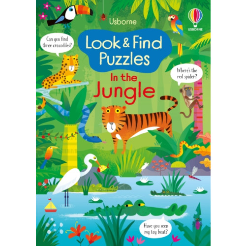 Usborne Publishing Ltd Look and Find Puzzles In the Jungle (häftad, eng)