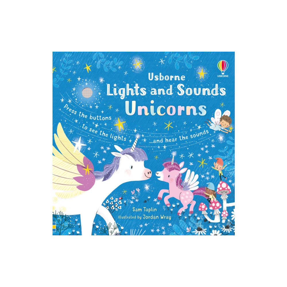 Produktbild för Lights and Sounds Unicorns (bok, board book, eng)