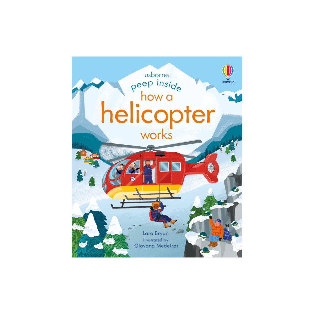 Produktbild för Peep Inside How a Helicopter Works (bok, board book, eng)