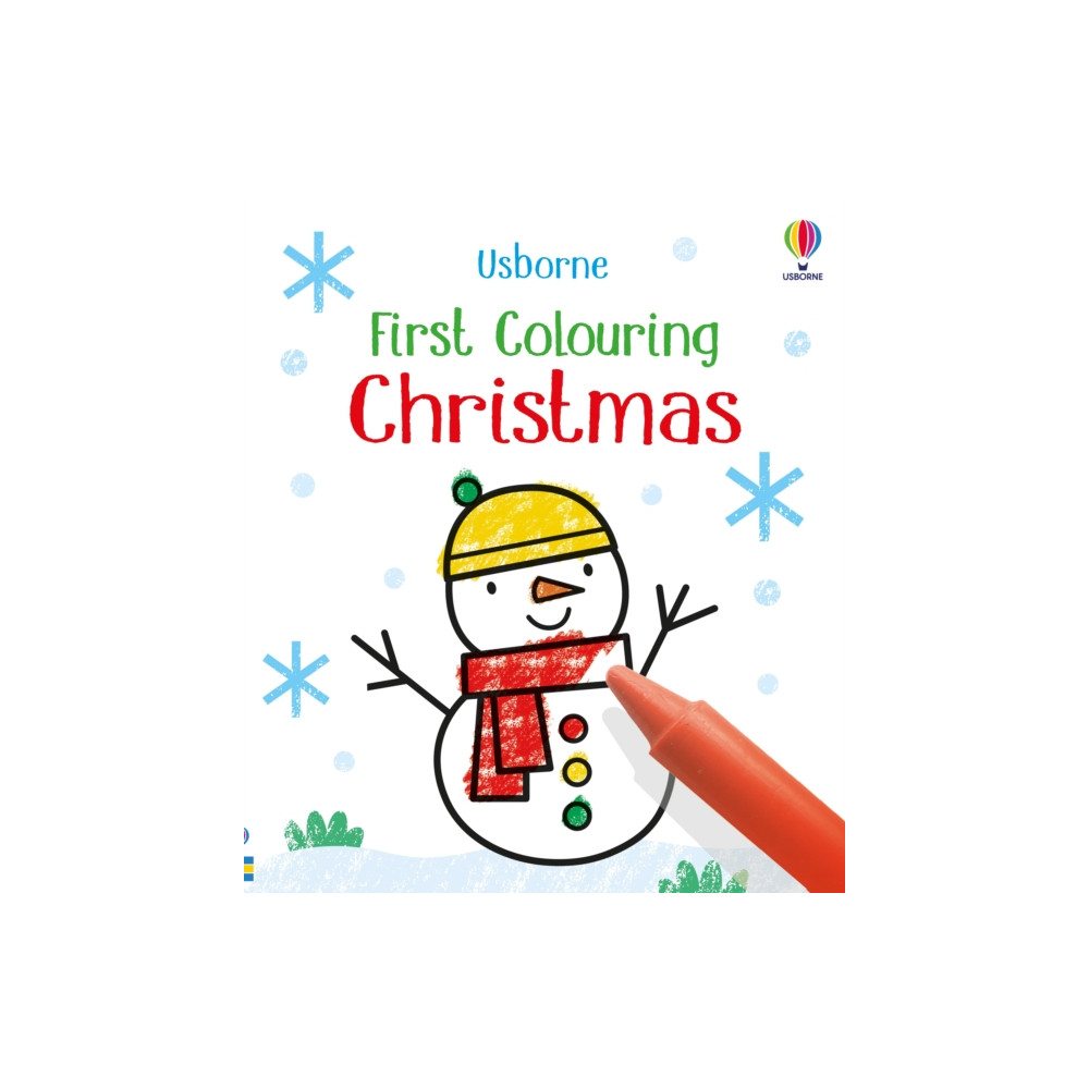 Produktbild för First Colouring Christmas (häftad, eng)