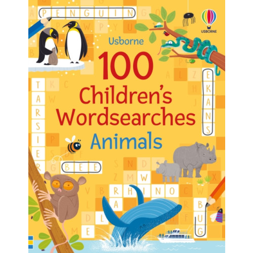 Usborne Publishing Ltd 100 Children's Wordsearches: Animals (häftad, eng)