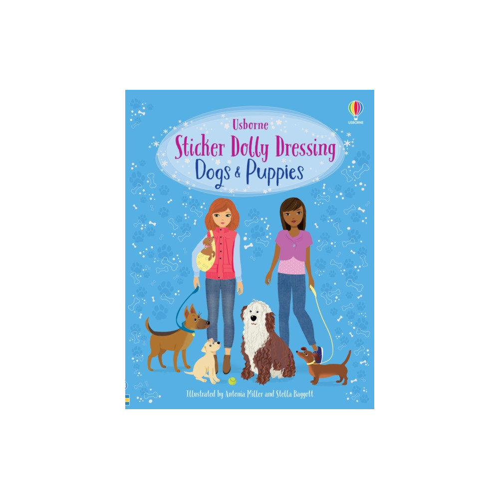 Produktbild för Sticker Dolly Dressing Dogs and Puppies (häftad, eng)