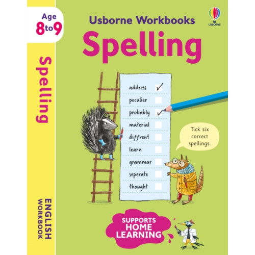 Usborne Publishing Ltd Usborne Workbooks Spelling 8-9 (häftad, eng)