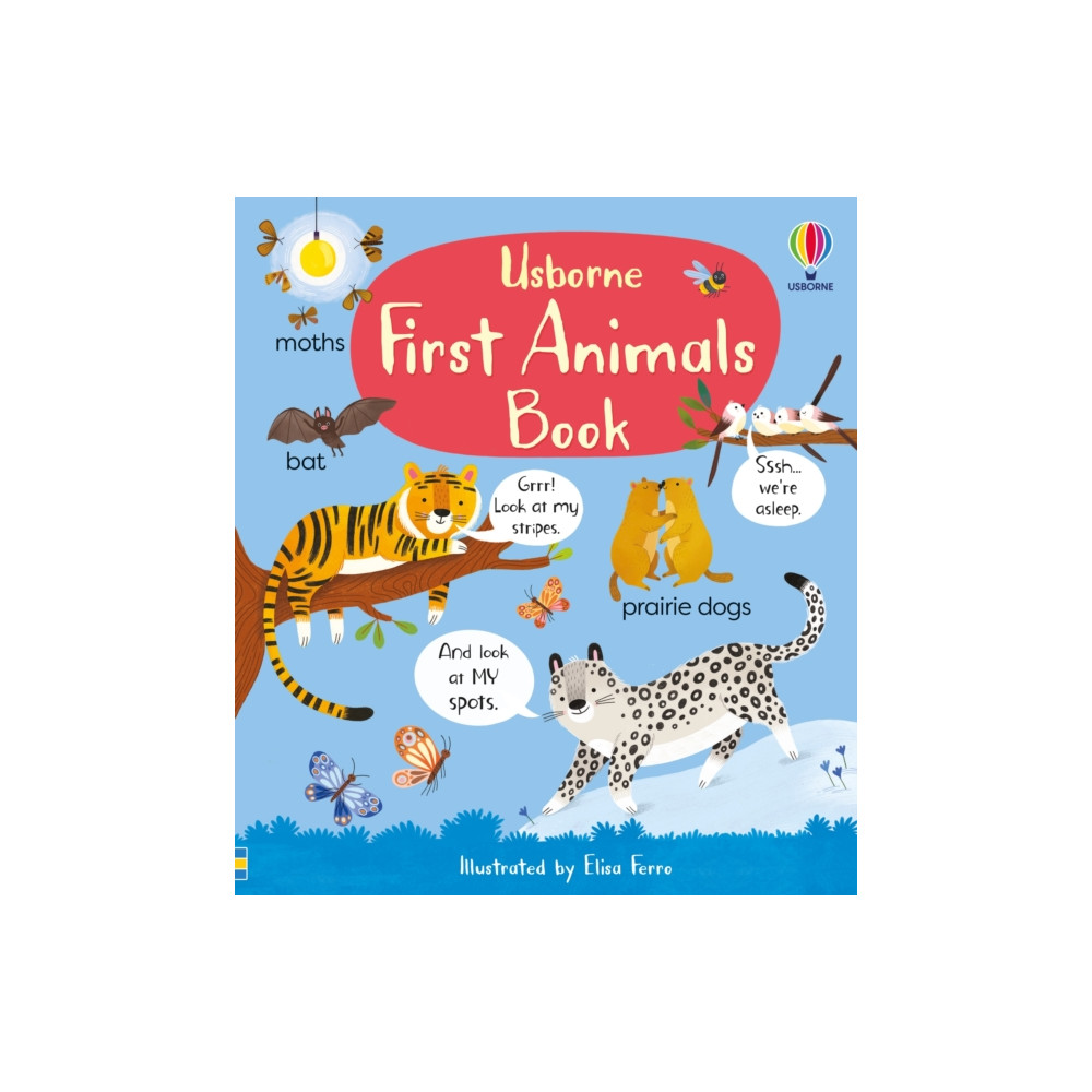 Produktbild för First Animals Book (bok, board book, eng)