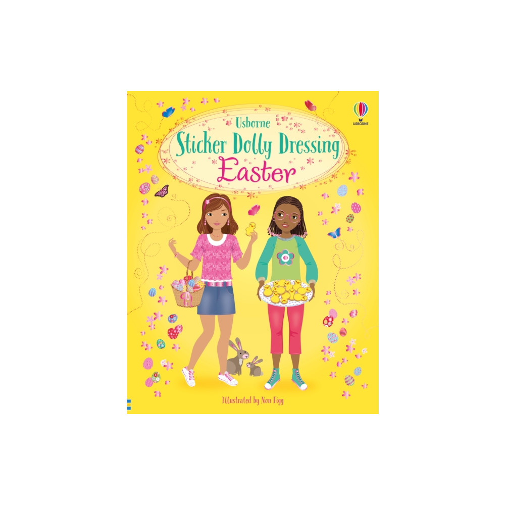 Produktbild för Sticker Dolly Dressing Easter (häftad, eng)