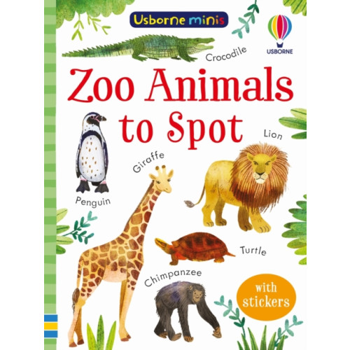 Usborne Publishing Ltd Zoo Animals to Spot (häftad, eng)