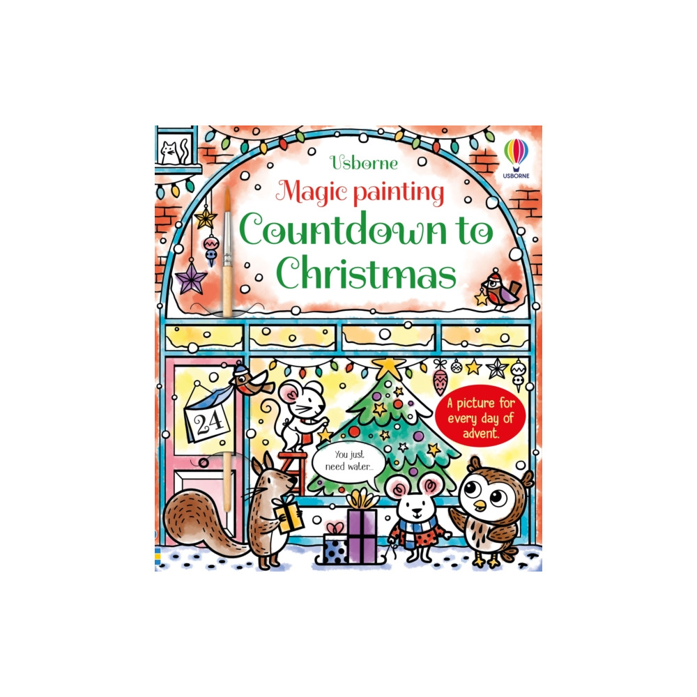 Produktbild för Magic Painting Countdown to Christmas (häftad, eng)