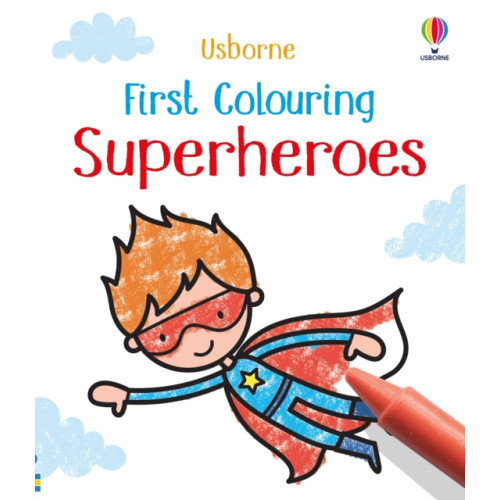 Usborne Publishing Ltd First Colouring Superheroes (häftad, eng)