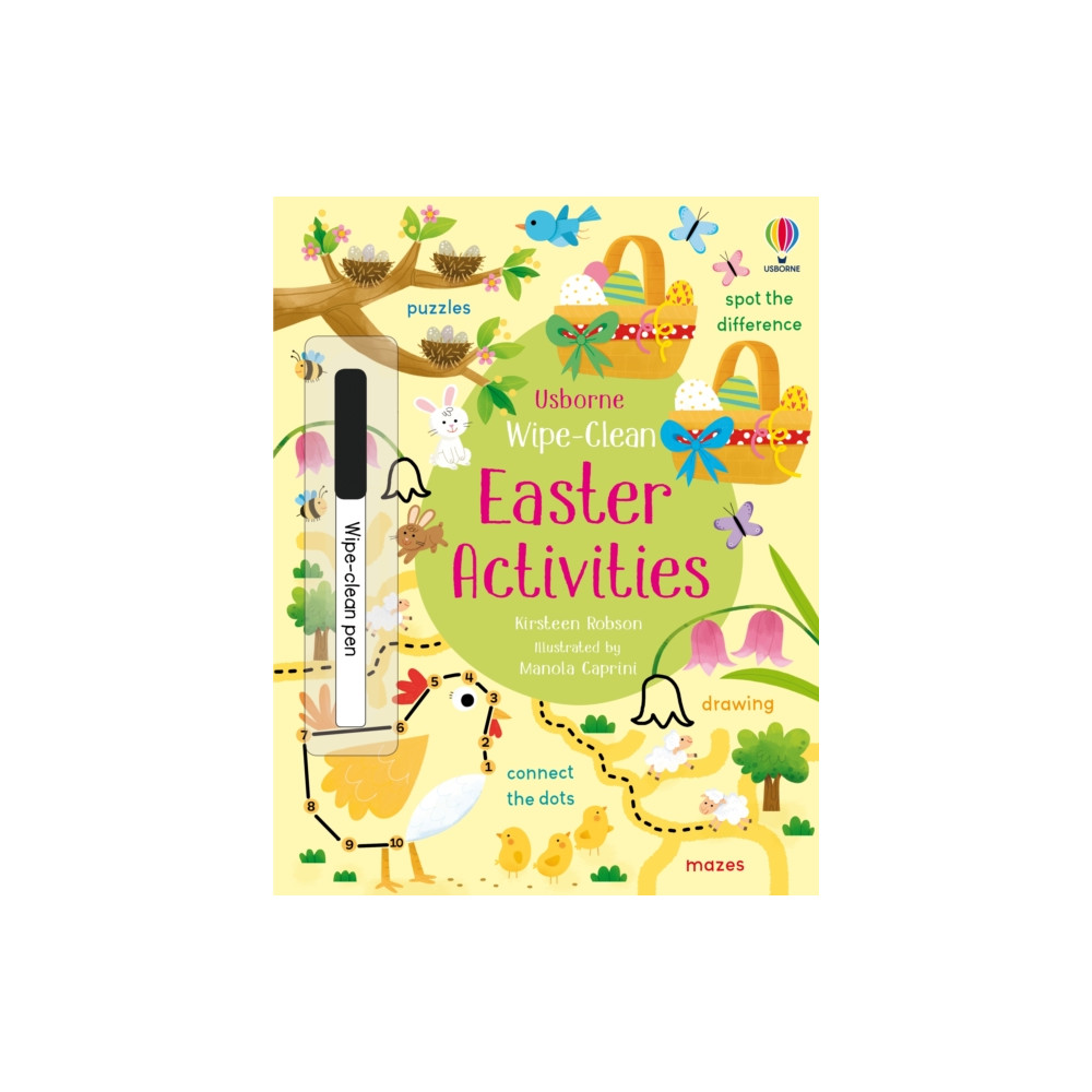 Produktbild för Wipe-Clean Easter Activities (häftad, eng)