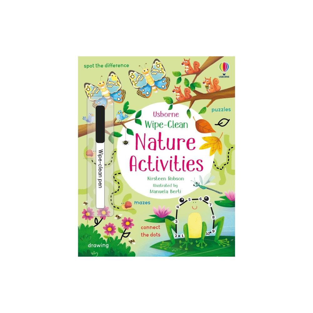 Produktbild för Wipe-Clean Nature Activities (häftad, eng)