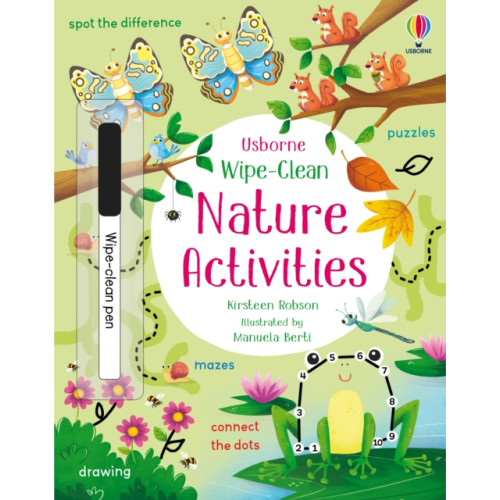 Usborne Publishing Ltd Wipe-Clean Nature Activities (häftad, eng)