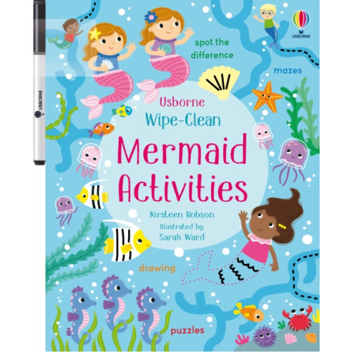 Usborne Publishing Ltd Wipe-Clean Mermaid Activities (häftad, eng)