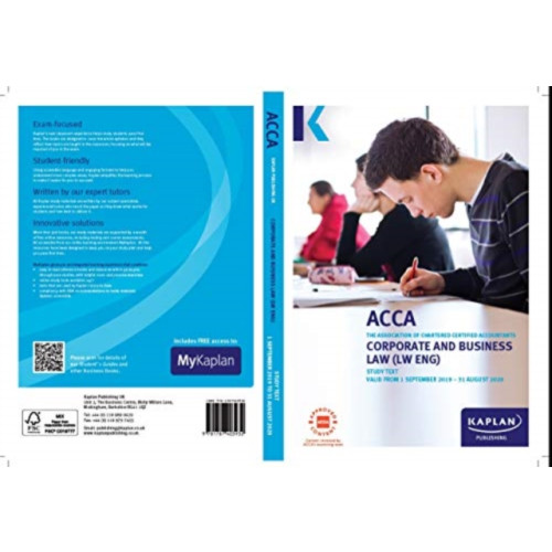 Kaplan Publishing CORPORATE AND BUSINESS LAW (ENG) - STUDY TEXT (häftad, eng)