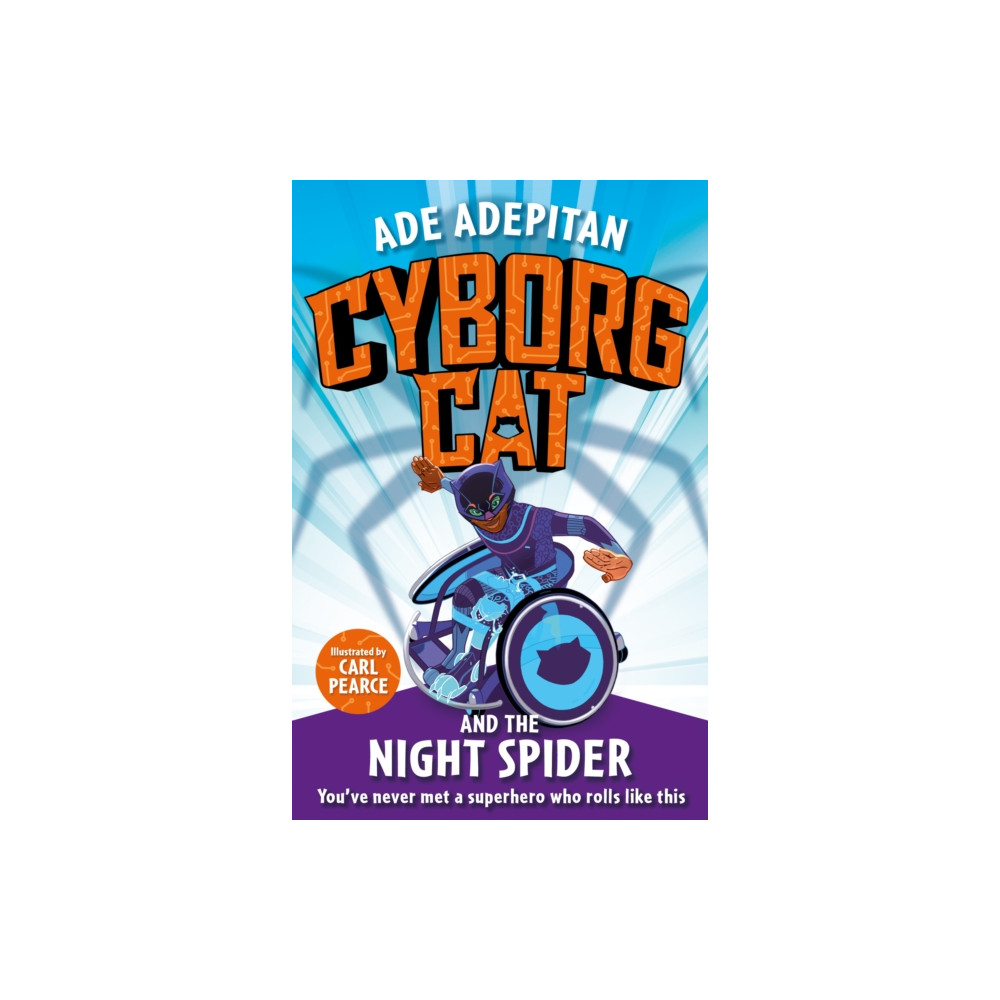 Produktbild för Cyborg Cat and the Night Spider (häftad, eng)