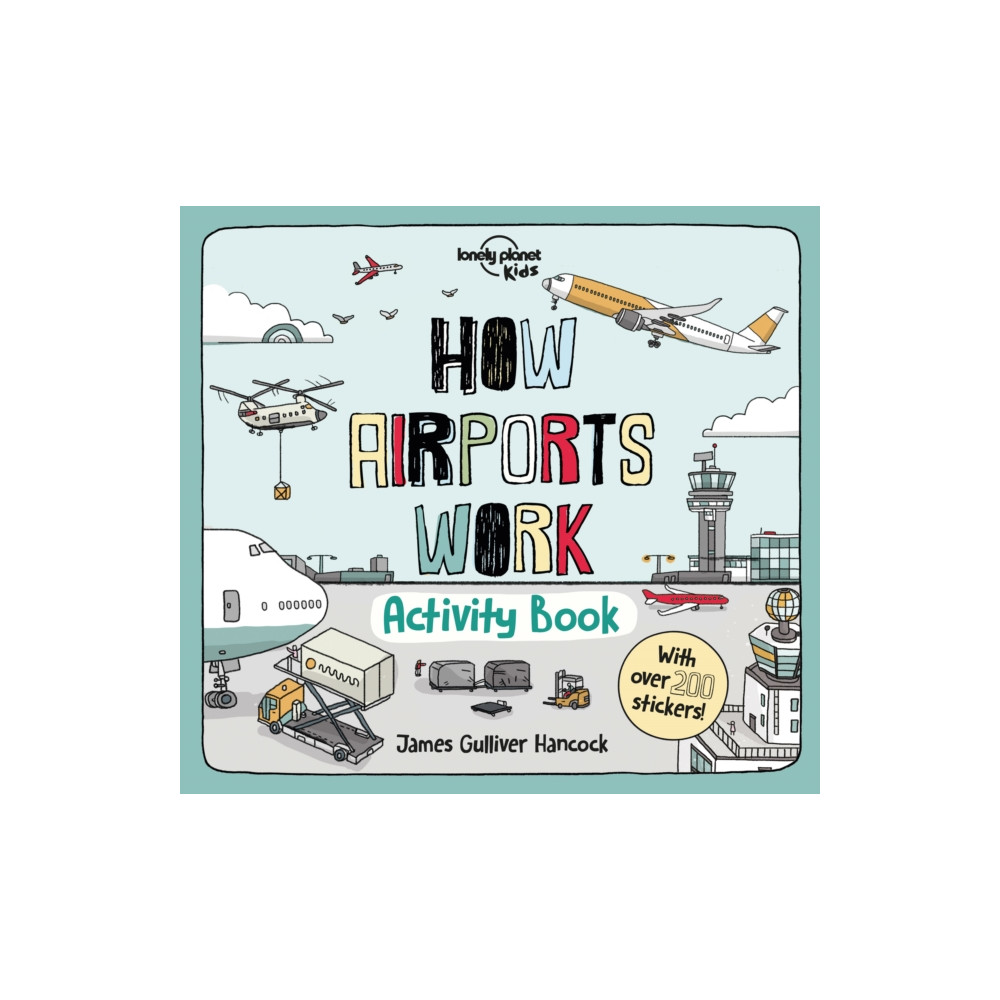 Produktbild för Lonely Planet Kids How Airports Work Activity Book (häftad, eng)