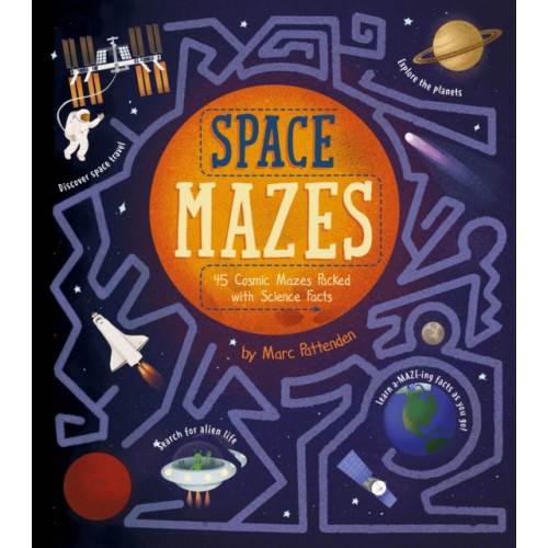 Arcturus publishing ltd Space Mazes (häftad, eng)