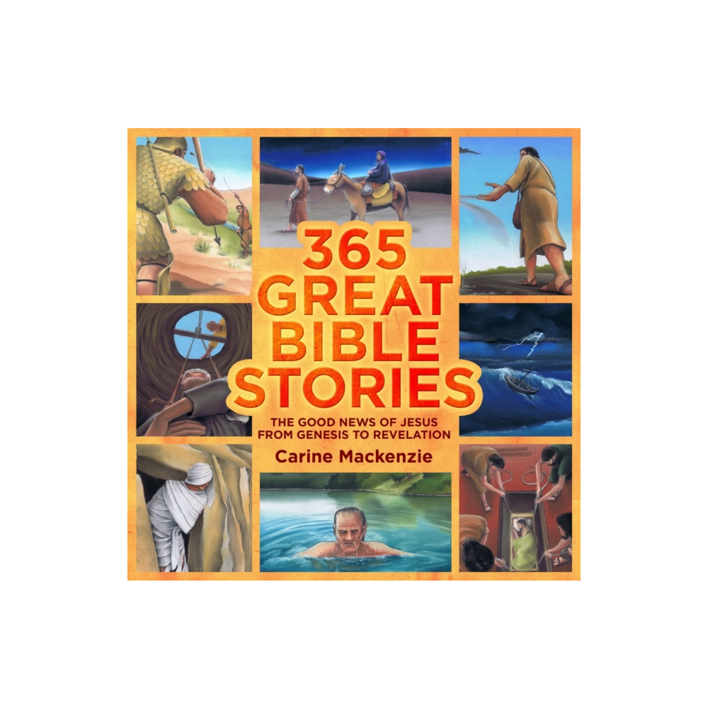 Produktbild för 365 Great Bible Stories (inbunden, eng)