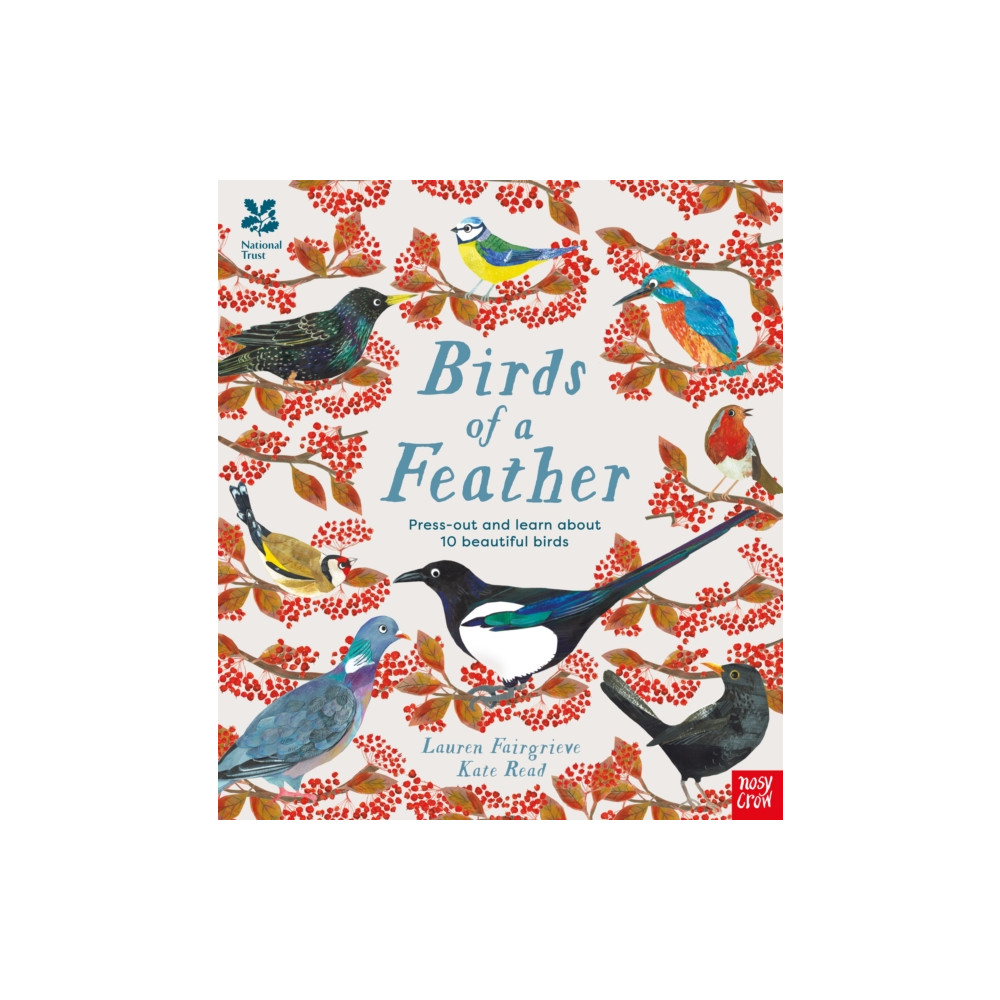 Produktbild för National Trust: Birds of a Feather: Press out and learn about 10 beautiful birds (inbunden, eng)