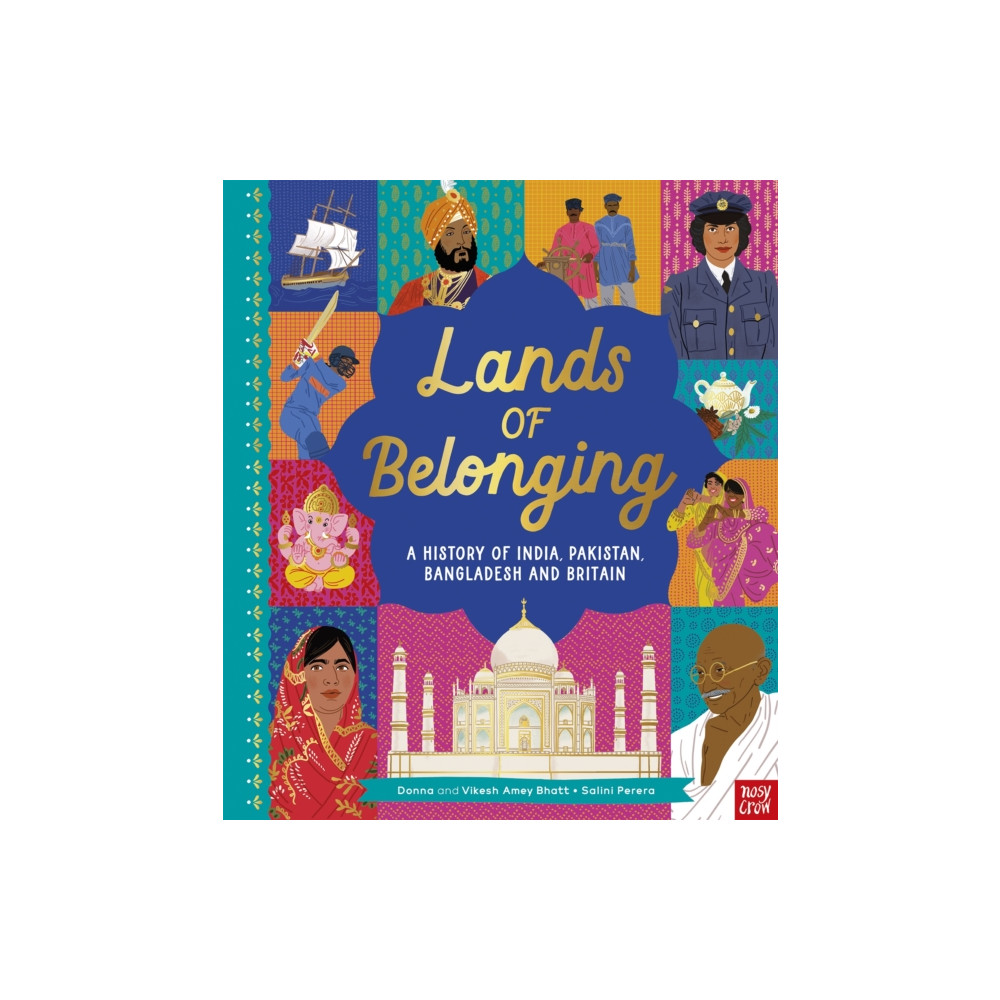 Produktbild för Lands of Belonging: A History of India, Pakistan, Bangladesh and Britain (inbunden, eng)