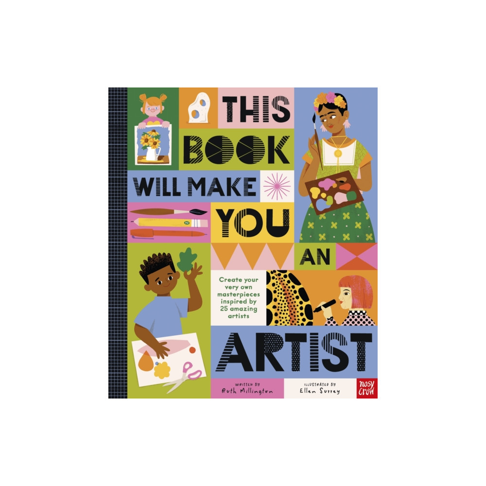Produktbild för This Book Will Make You An Artist (inbunden, eng)