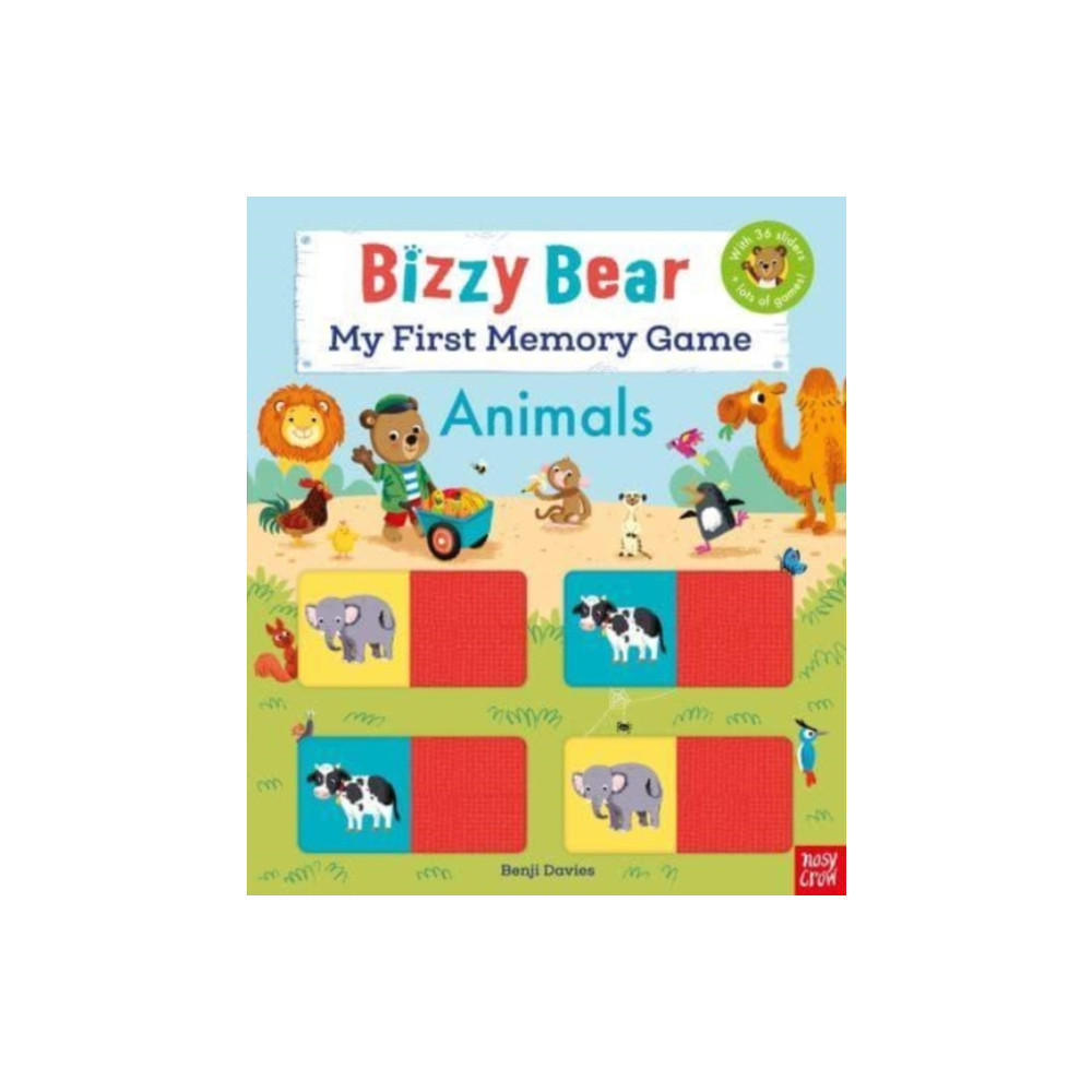 Produktbild för Bizzy Bear: My First Memory Game Book: Animals (bok, board book, eng)