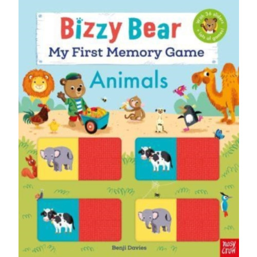 Nosy Crow Ltd Bizzy Bear: My First Memory Game Book: Animals (bok, board book, eng)